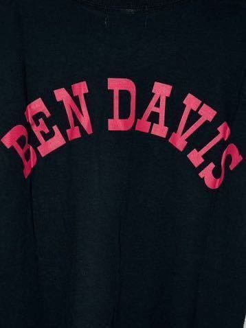 即決【最終SALEプライス】新品・未使用【BEN DAVIS(ベンデイビス)】Sサイズ/レディース対応サイズ PRINT TEE SHART/ A