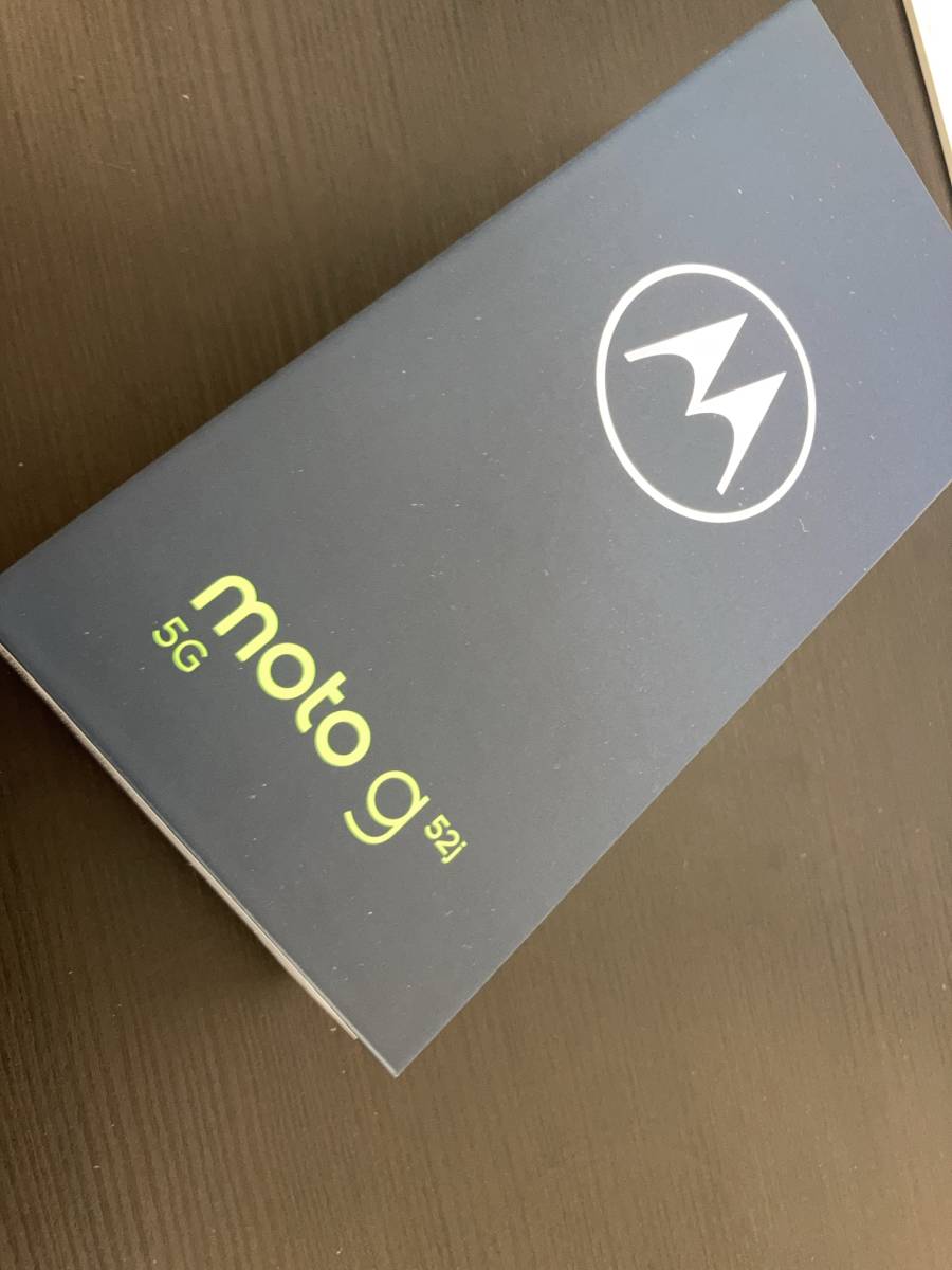 新品・未使用品] Motorola moto g52j 5G II SIMフリースマートフォン