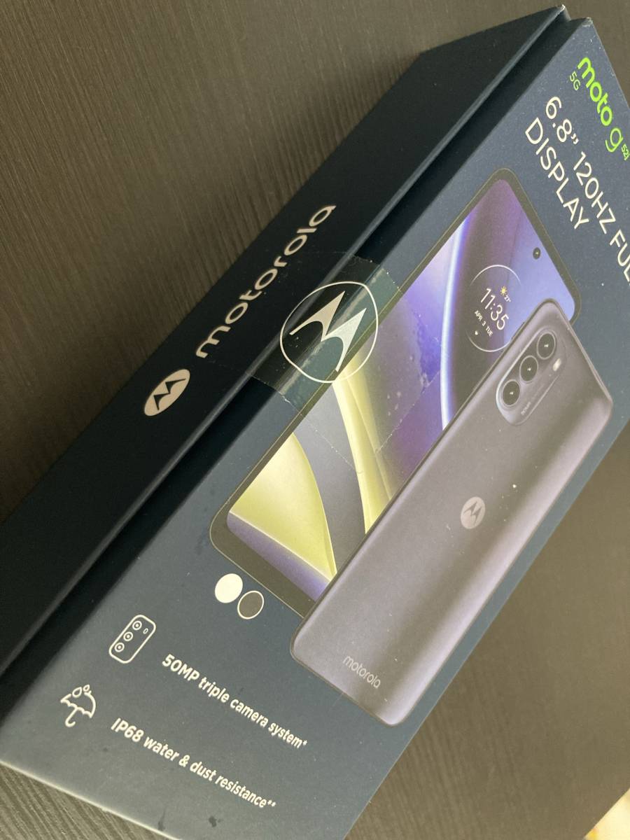 新品・未使用品] Motorola moto g52j 5G II SIMフリースマートフォン