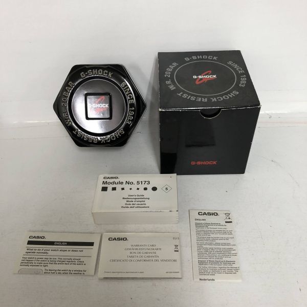 1 G-SHOCK カシオ CASIO 箱 ケース NO5173 説明書付きジーショック 空