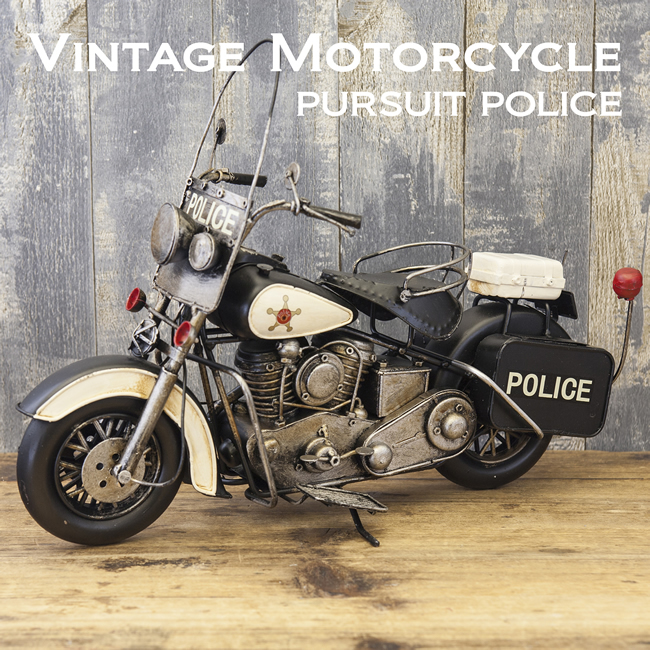 Vintage Motorcycle ヴィンテージ　モーターサイクル PURSUIT POLICE★/アメリカン雑貨 世田谷ベース ヴィンテージ ガレージ_画像1