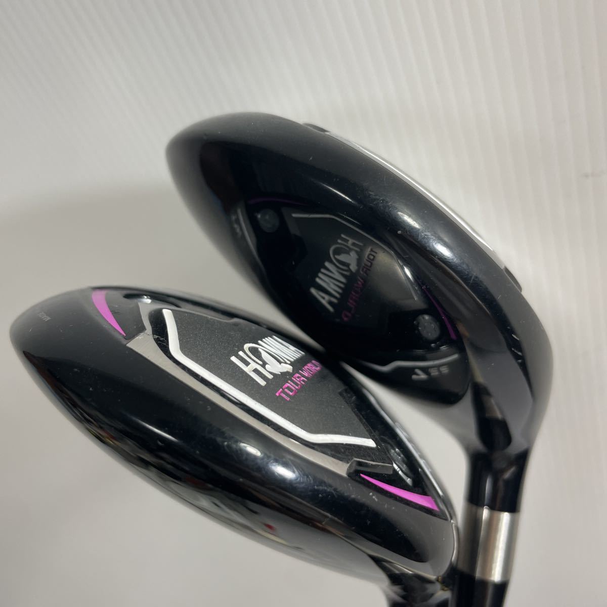 レディース用FW2本セット HONMA TW717 5W 7W 19° 22° VIZARD TA50 R2
