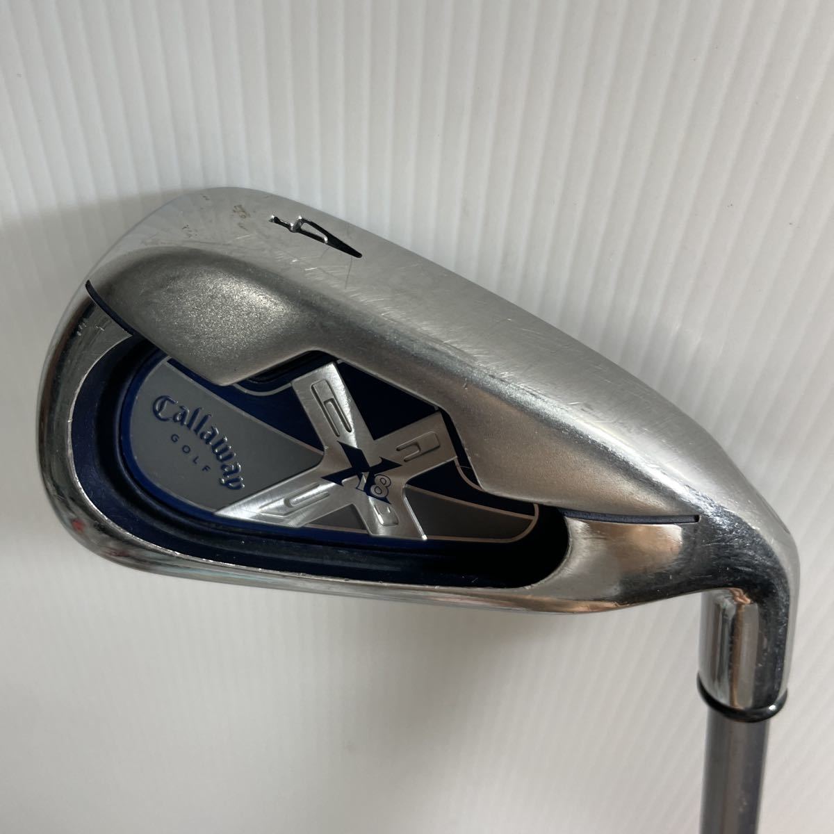 希少 レディース用単品4番アイアン Callaway X18 #4 純正カーボンシャフト JV X SERIES 45i Lフレックス Xシリーズ キャロウェイ　番883_画像1