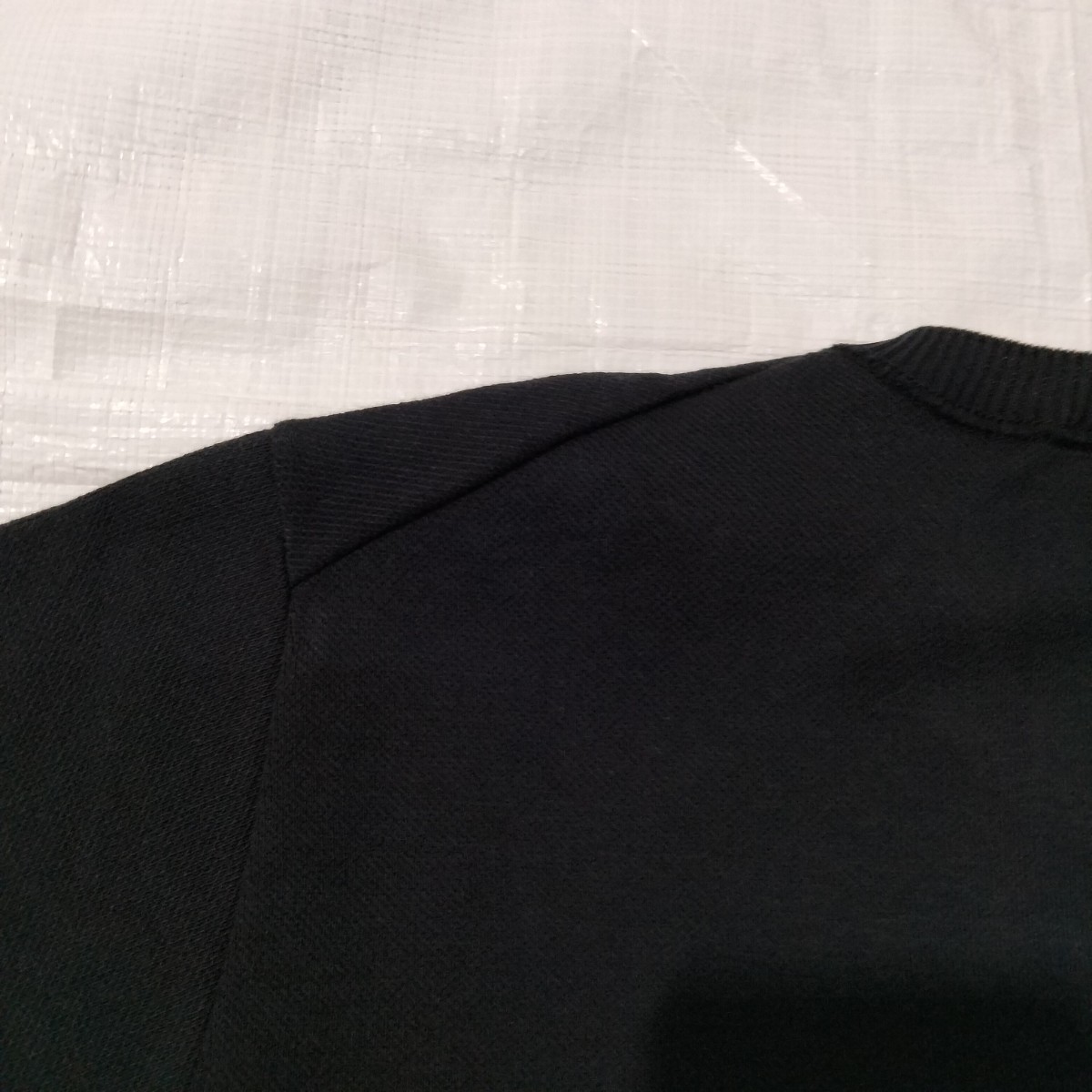 GICIPI　ジチピ　アラゴースタ クルーネック リラックス　フィット カットソー 　半袖　Tシャツ ブラック　BLACK　黒　イタリア製　男女兼_画像9