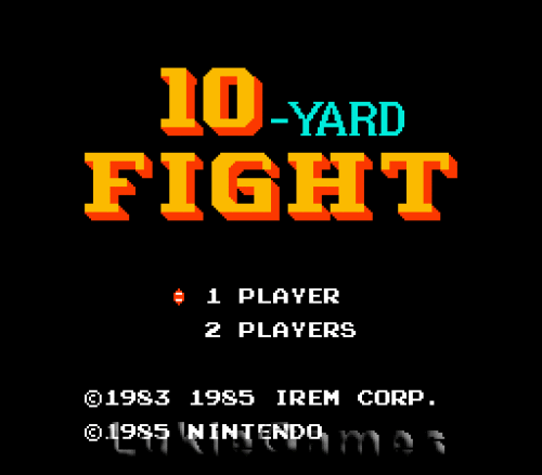 海外限定版 海外版 ファミコン 10ヤードファイト 10 Yard Fight NES_画像2