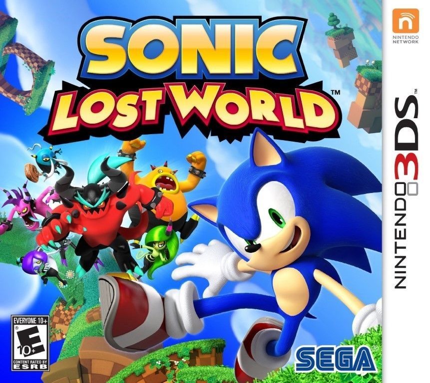 海外限定版 海外版 Nintendo 3DS ソニック ロストワールド Sonic Lost World_画像1