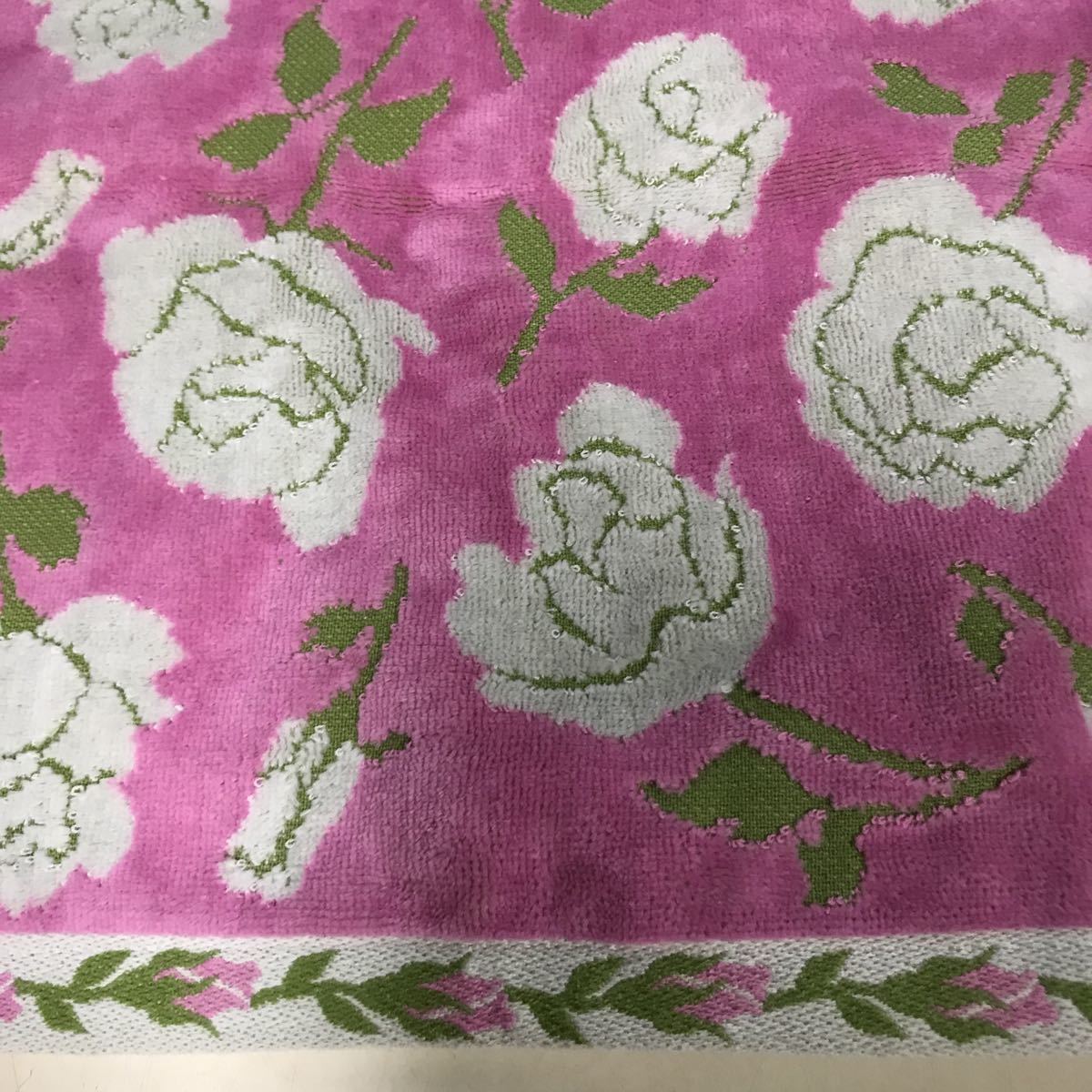  новый товар сейчас . полотенце роза рисунок полотенце для лица сделано в Японии ( бледный розовый )