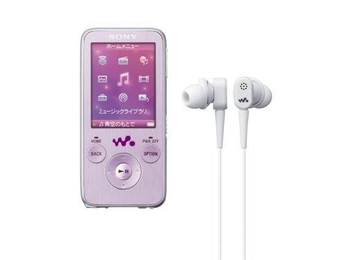 【中古】 SONY ウォークマン Sシリーズ FM付 NC機能 メモリータイプ 16GB ピンク NW-S739F PI_画像1