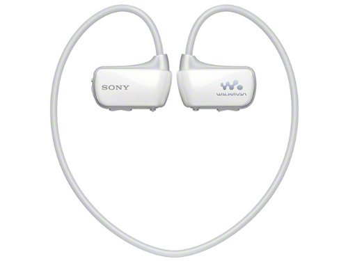 【中古】 SONY ソニー ウォークマン Wシリーズ 8GB ヘッドホン一体型 防水タイプ ホワイト NW-W274S