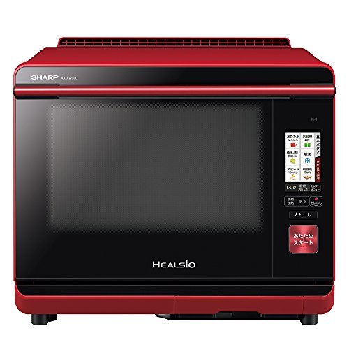 【中古】 シャープ ウォーターオーブン ヘルシオ(HEALSIO) 30L 2段調理 無線LAN対応 レッド AX-XW_画像1