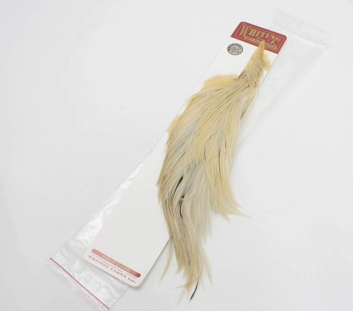 WHITING コックネックハックル #2 グレード ホワイト(フライ WHITING コックネックハックル #2 グレード ホワイト(フライ