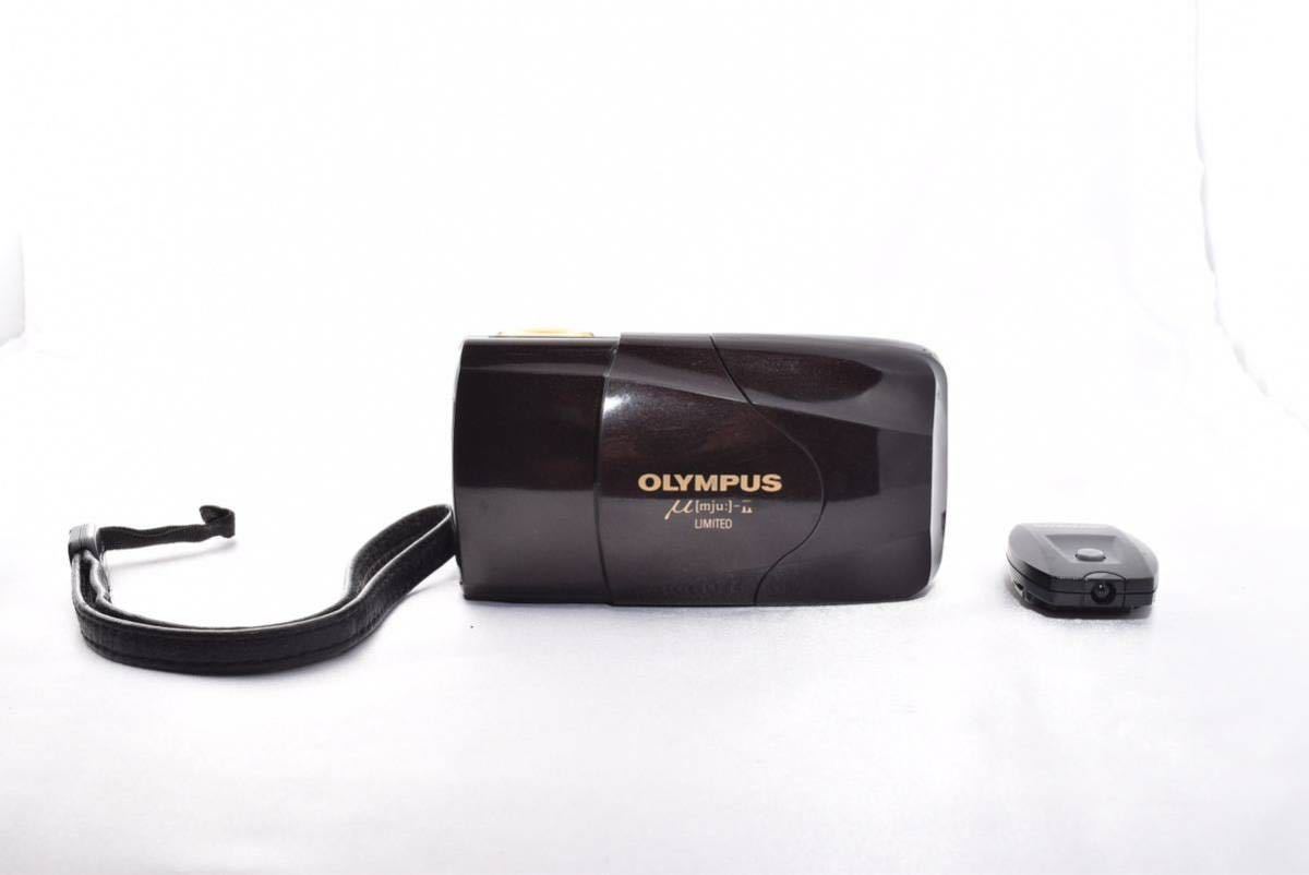 ★希少品★ オリンパス ミュー II リミテッドOLYMPUS mju II LIMITED ★リモコン付き★#c160_画像1