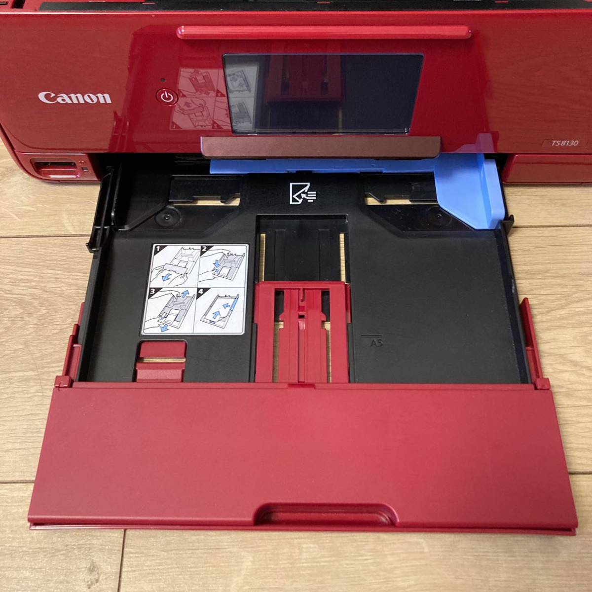 canon TS8130 プリンター レッド ジャンク - 店舗用品