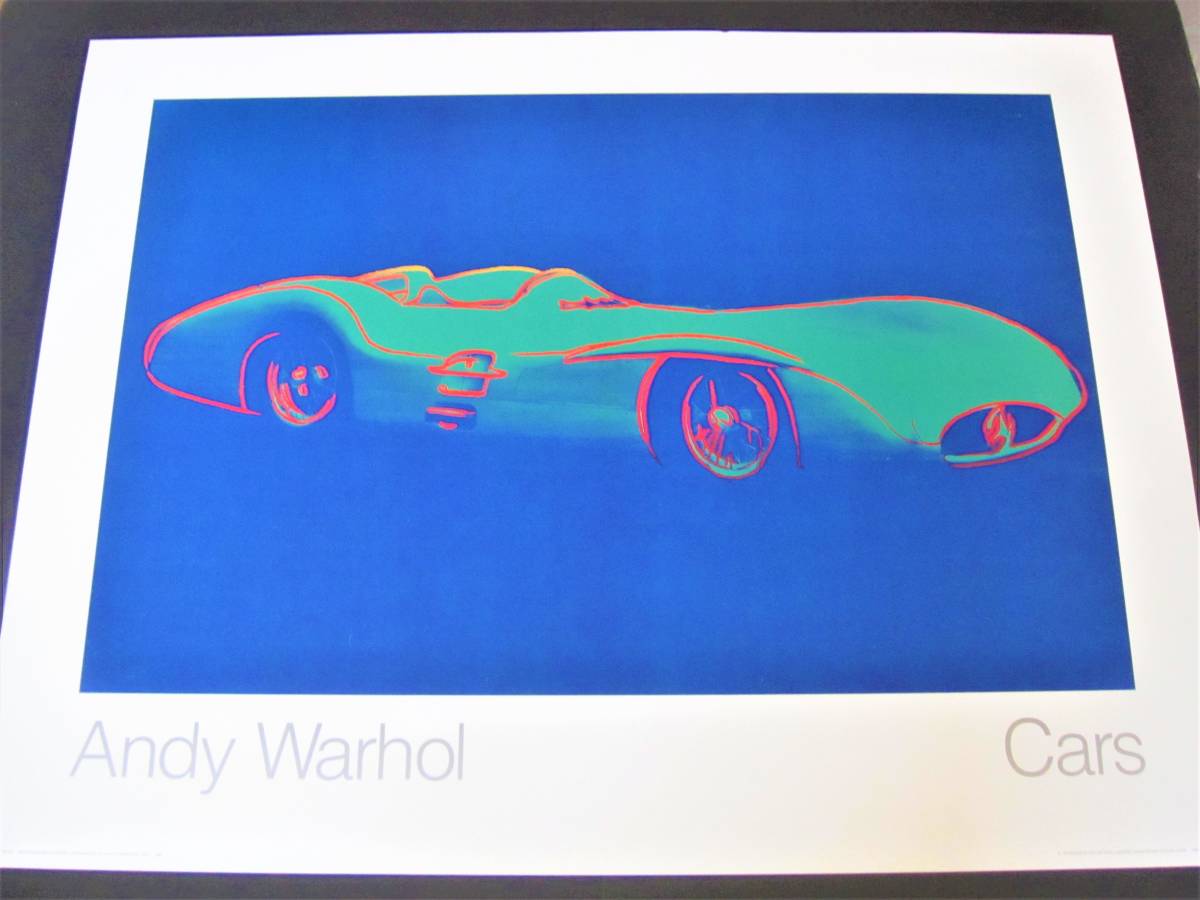 1986年当時物！Andy Warhol 「 Cars 」 アンディ ウォーホル