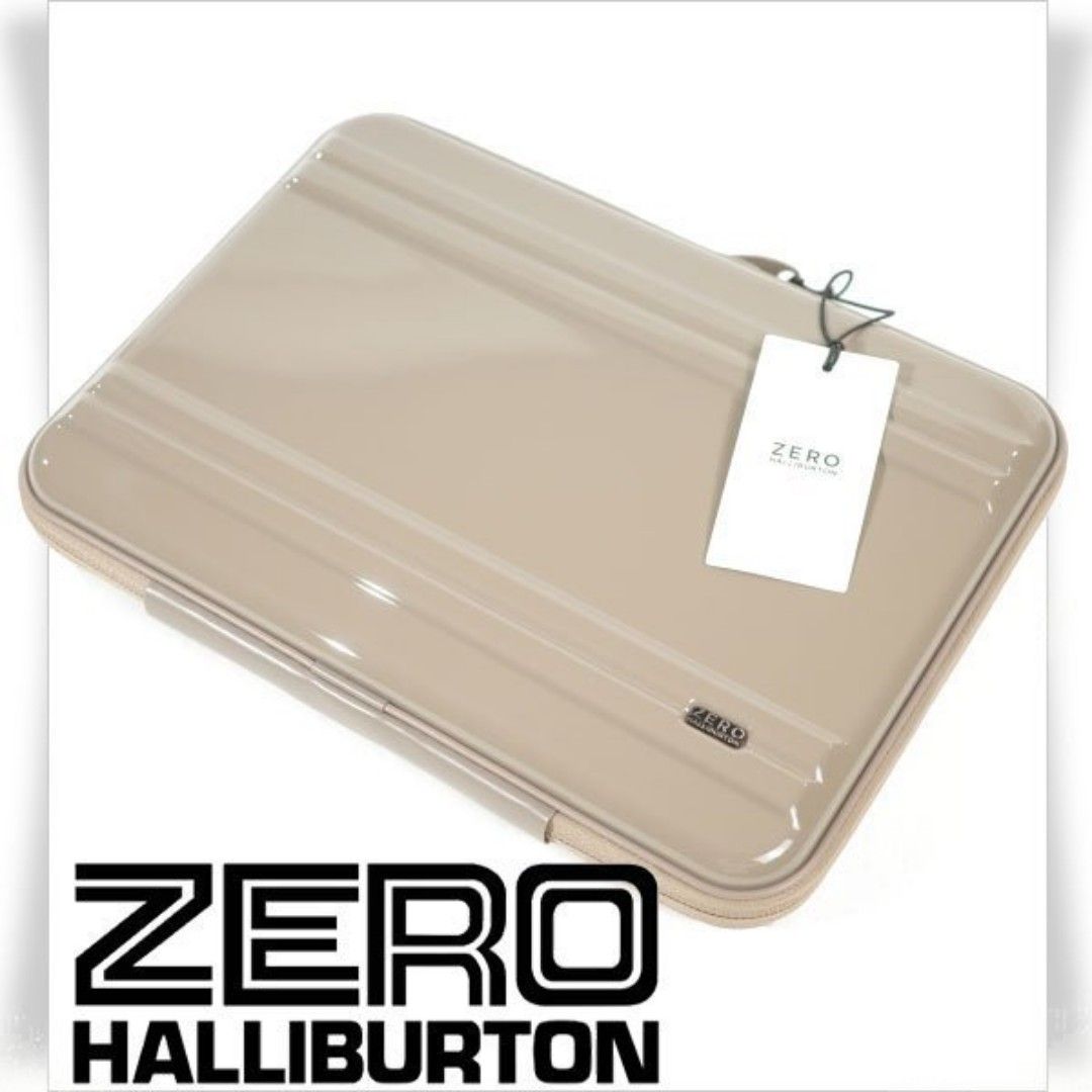 新品 ZERO HALLIBURTON ゼロハリバートン 13インチ用PCケース ベージュ