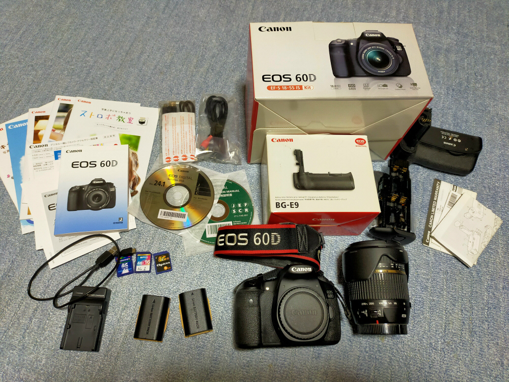 第一ネット キヤノンcanon EOS 実働品、SDカード、レンズ、バッテリー