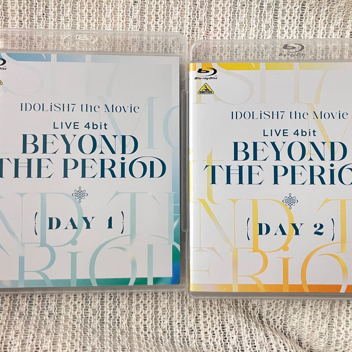 劇場版アイドリッシュセブン Blu-Ray ムビナナ DAY1 DAY2 2枚セット