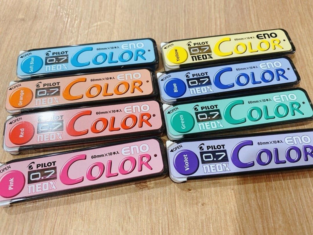 パイロット カラーシャープ カラーイーノ シャープ＆替芯 全8色まとめ買い