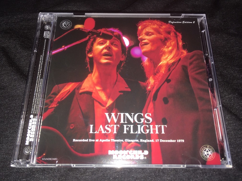 Moon Child ★ Wings -「Last Flight」Definitive Edition 2/プレス2CDプラケース_画像1