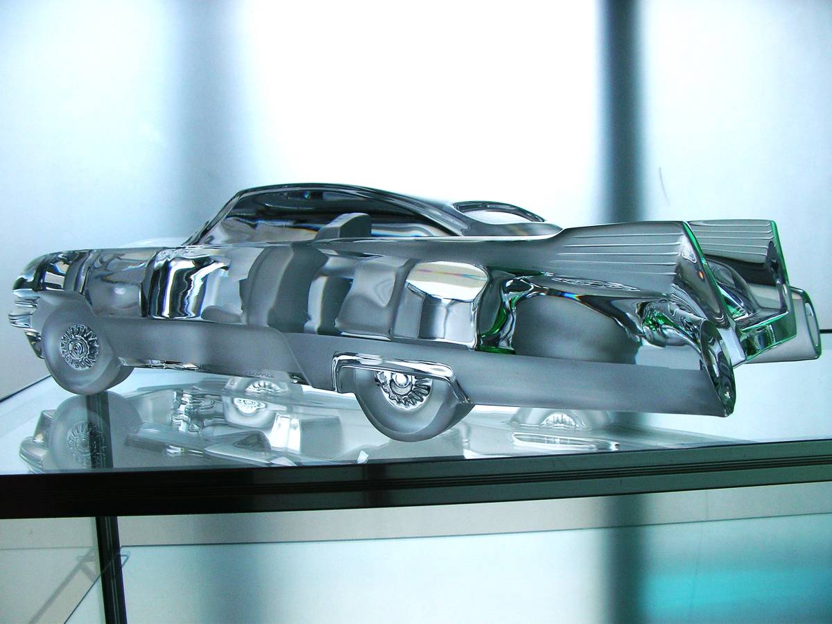【メール便無料】 Daum Eldorado◇クリスタルガラス Car◇Cadillac Crystal France クリスタルガラス