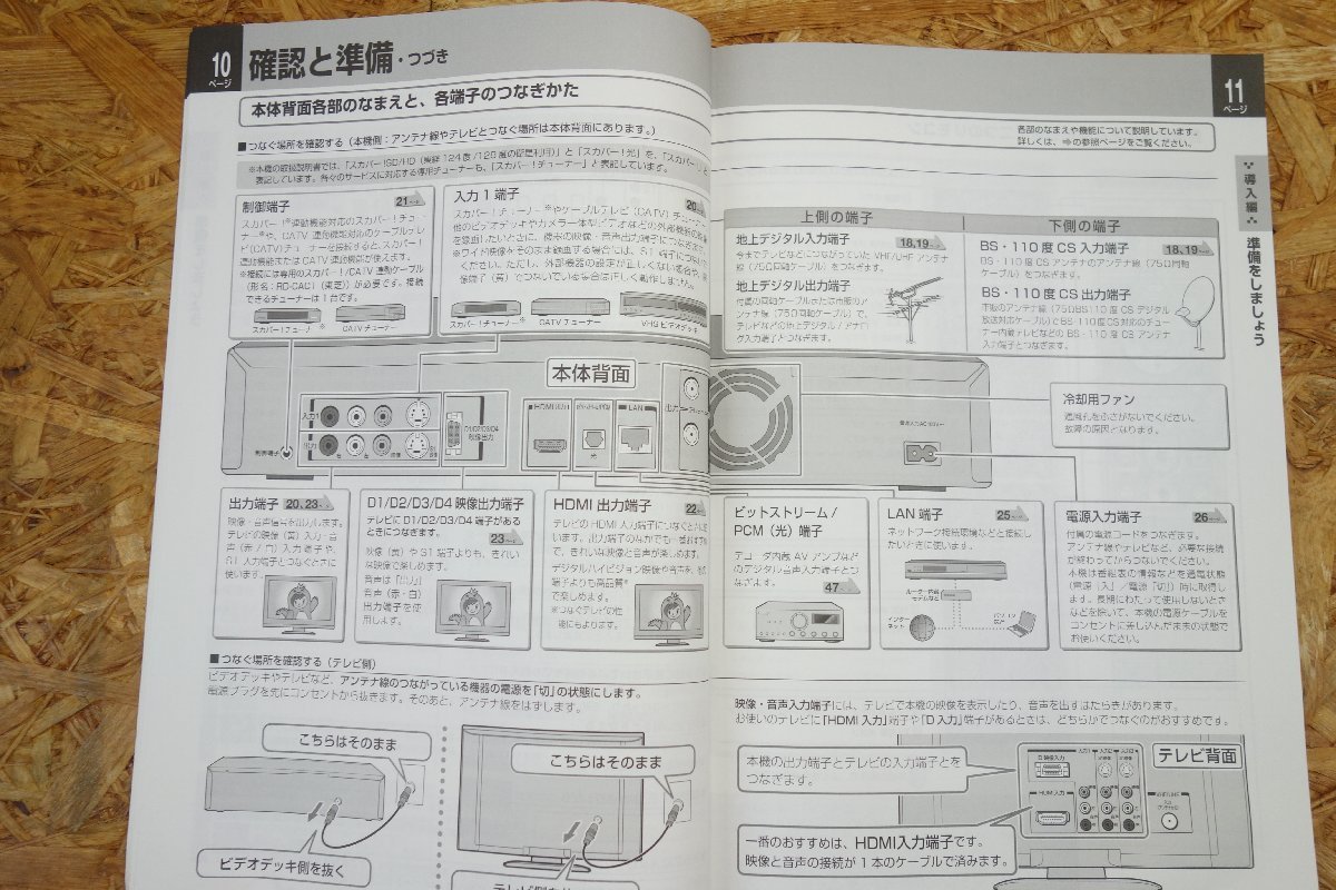 ◎【取扱説明書のみ】TOSHIBA VARDIA 東芝ハイビジョンレコーダー RD-E1005K/RD-E30 取扱説明書◎T131_画像3