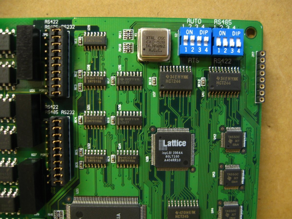 ▽MOXA CP-114IS 4ポート RS-232/422/485 シリアル通信ボード インターフェイスカード PCI 中古_画像4