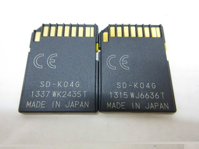 d42329-rj [送料280円] 中古品★10個 TOSHIBA SDHCメモリーカード 4GB 動作確認済み [047-230914]_画像7