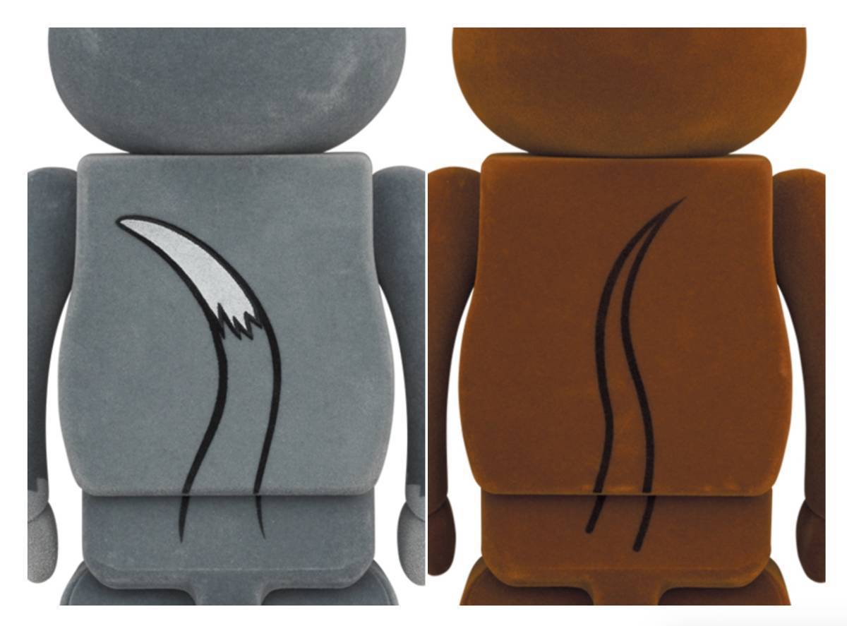 BE@RBRICK TOM フロッキーVer. BE@RBRICK JERRY フロッキーVer BE@RBRICK TOM フロッキーVer. BE@RBRICK JERRY フロッキーVer