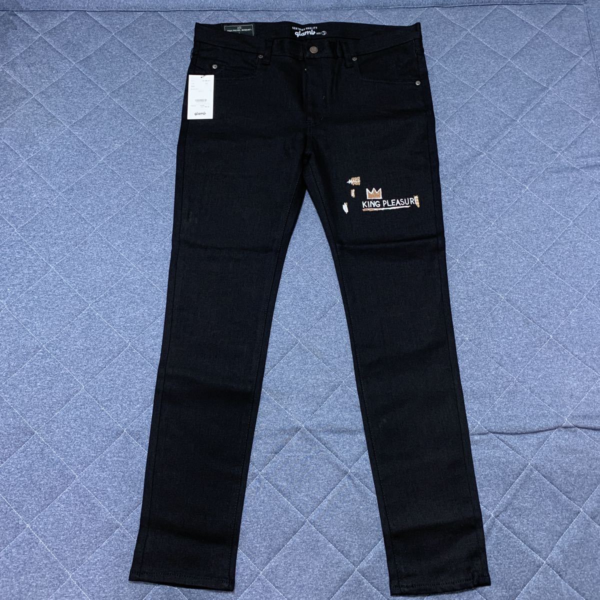  unused glamb pants Denim jeans Basquiat denim