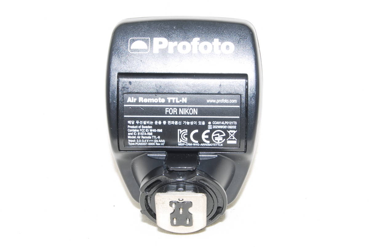 ☆良品☆Profoto プロフォト Air Remote TTL-N NIKON ニコン用 ☆良品☆Profoto プロフォト Air Remote TTL-N NIKON ニコン用