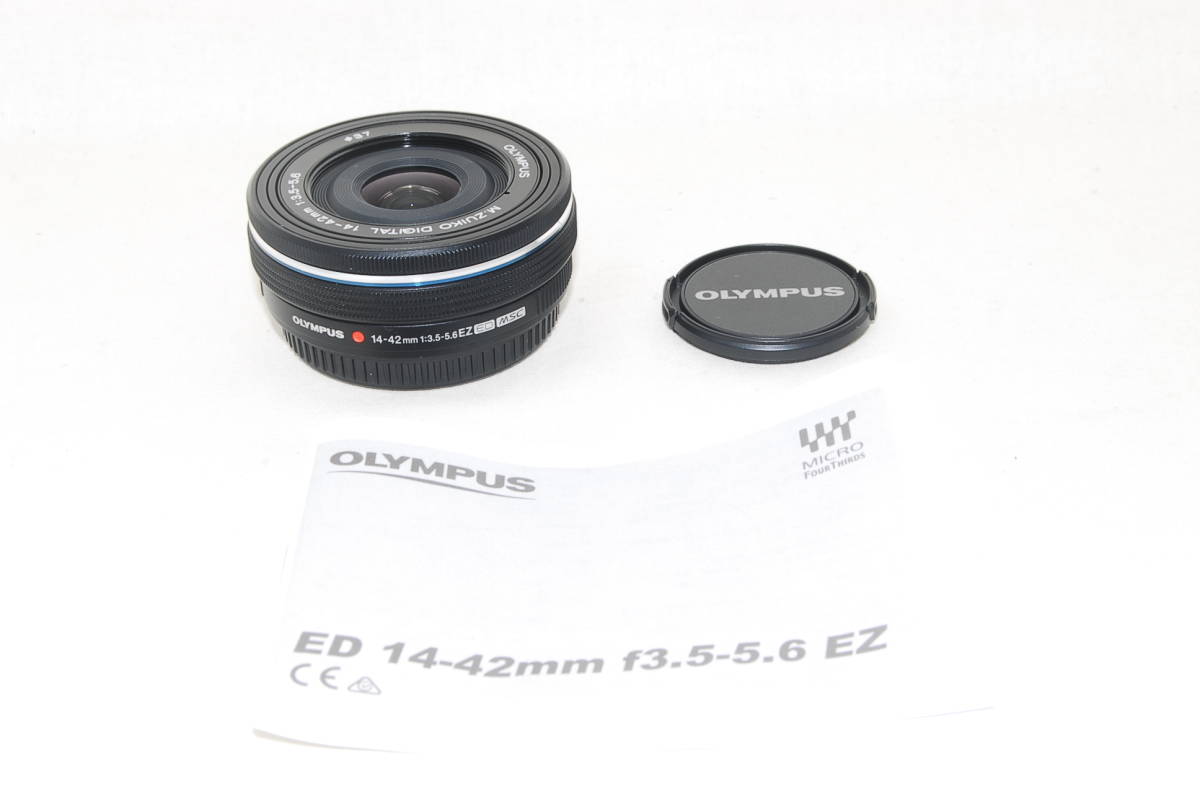 最愛 ☆新品級☆OLYMPUS オリンパス ブラック♪ EZ F3.5-5.6 14-42mm