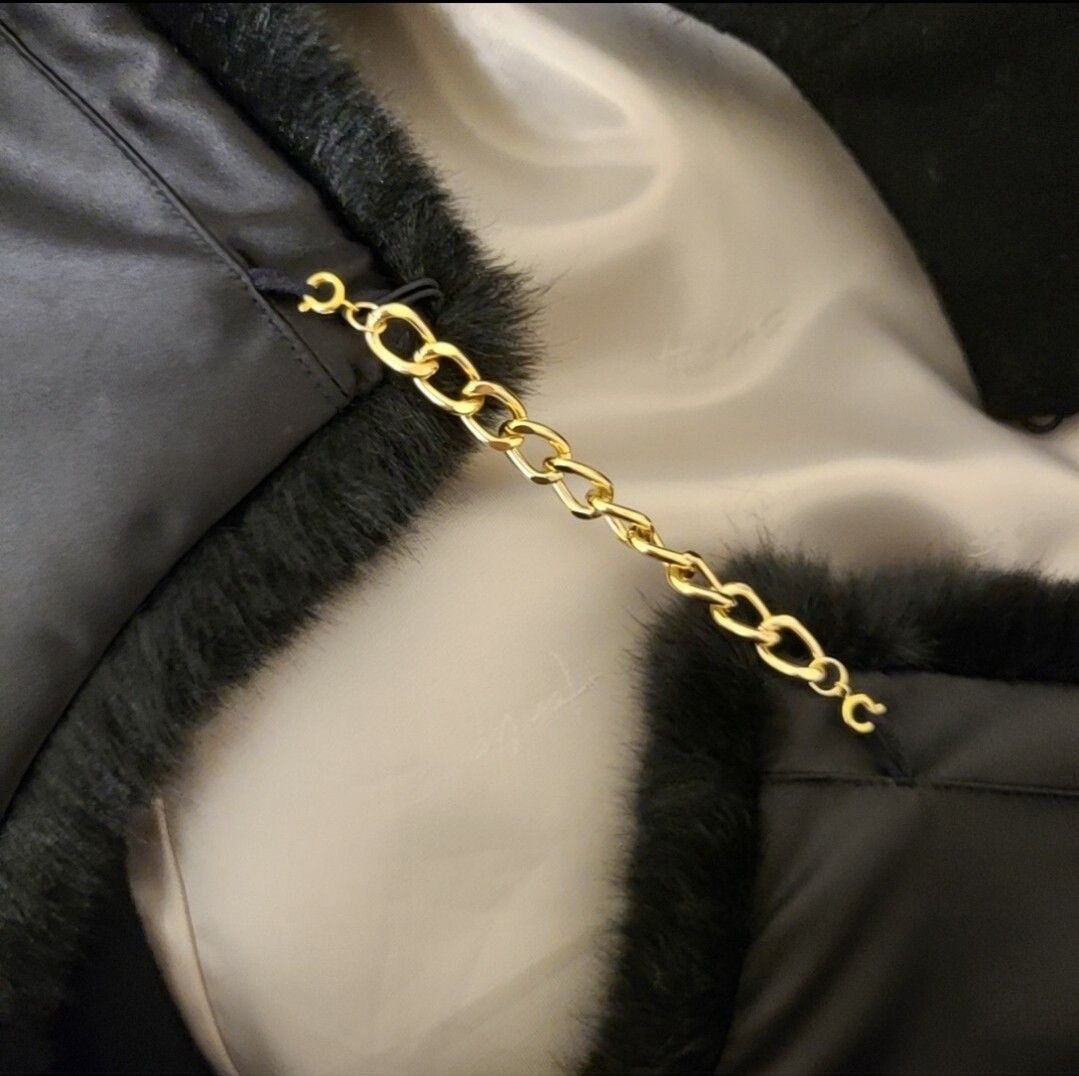 black / Convertible Faux Fur Tippet Coat｜PayPayフリマ