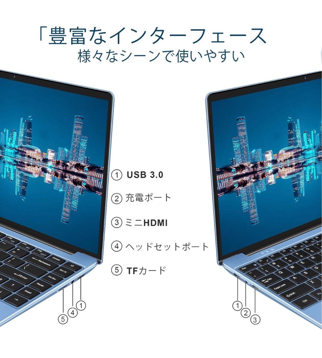 Ruzava/Aocwei ノートパソコン 14インチ (Windows/DDR4 6GB RAM+256GB