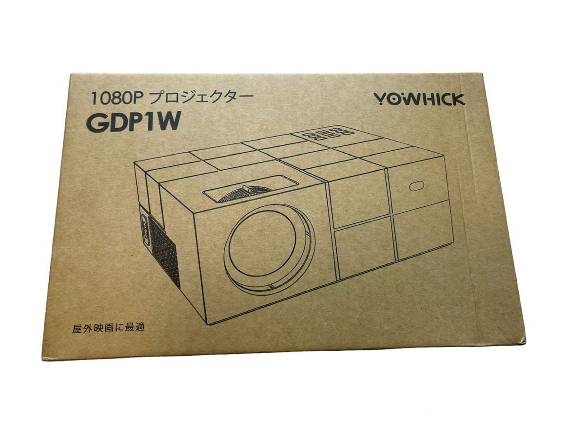 YOWHICK 5GWiFi 小型 プロジェクター 4K 1080P フルHD ホームシアター