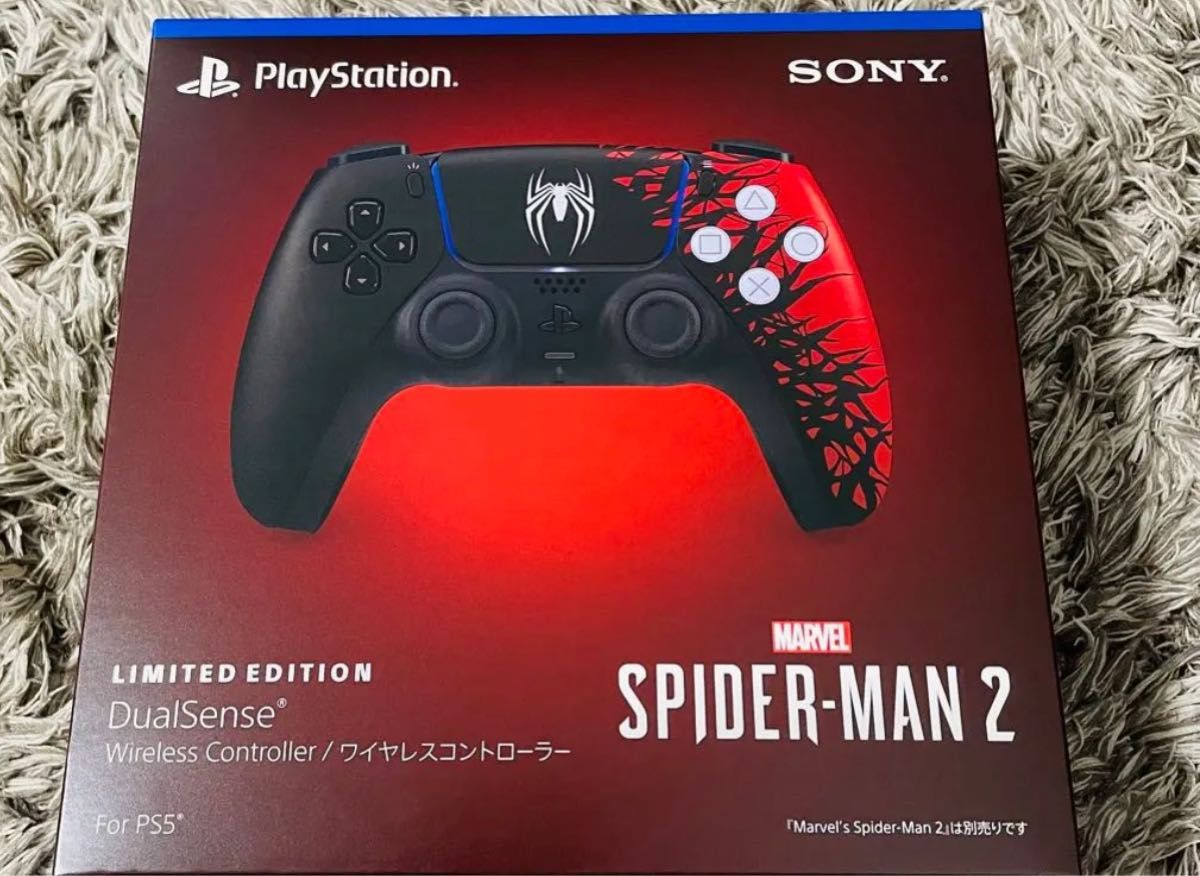 DualSense ワイヤレスコントローラー Spider-Man 2｜Yahoo!フリマ（旧
