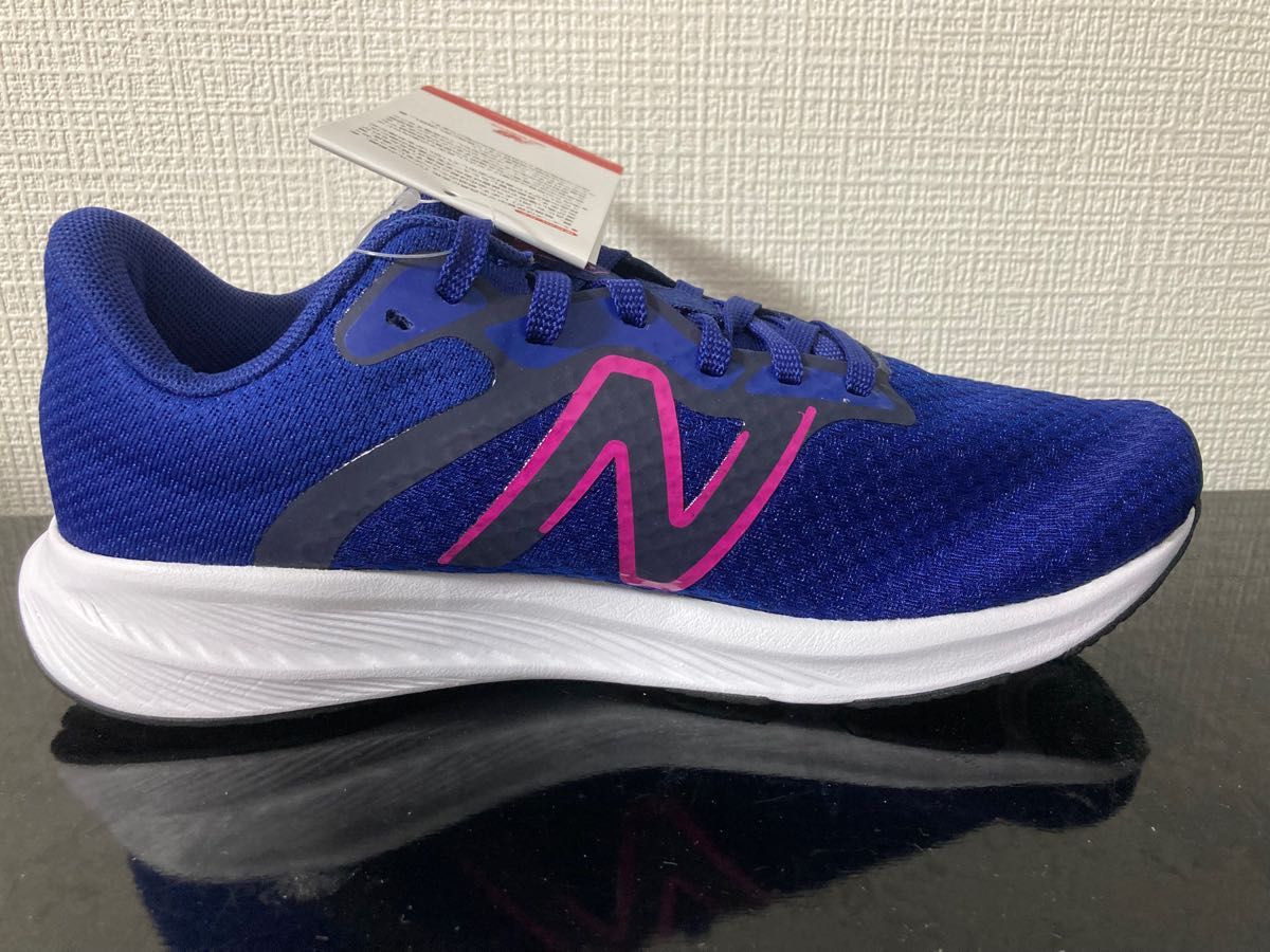 新品23cmニューバランスnewbalanceレディーススニーカーW413LN2ネイビーランニングシューズウォーキングシューズ