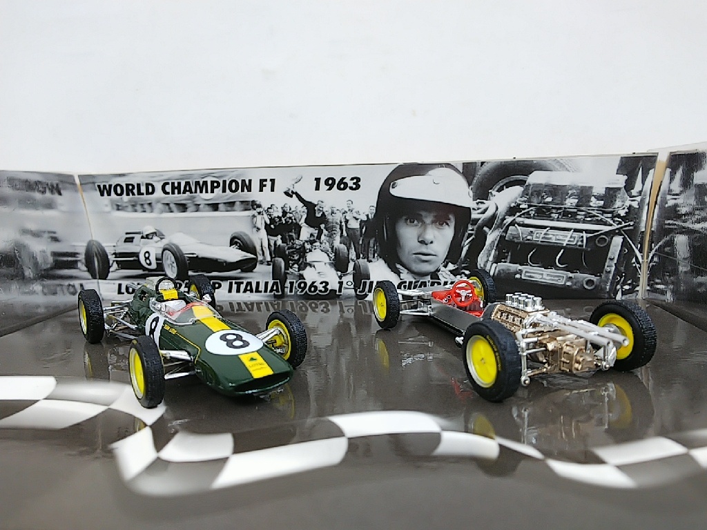 # BRUMM Blum 1/43 A005 Lotus 25 G.P. Italia telaio 1964 Jim Clark Lotus Jim * Clarke racing minicar 