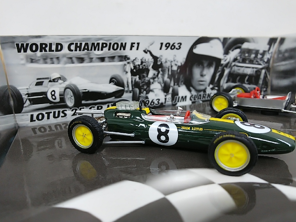 ブルム 1/43 ロータス 25 F1 ジム・クラーク フィギア付き シルバーストーン GP 1963 BRUMM LOTUS TYPE 25 JIM CLARK #4 PLANEX ブルム 1/43 ロータス 25 F1 ジム・クラーク フィギア付き シルバーストーン GP 1963 BRUMM LOTUS TYPE 25 JIM CLARK #4 PLANEX