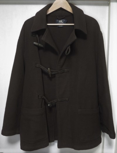 90s RRL ダッフルコート ダークブラウン 実寸 L サイズ 40s 90s RRL ダッフルコート ダークブラウン 実寸 L サイズ 40s