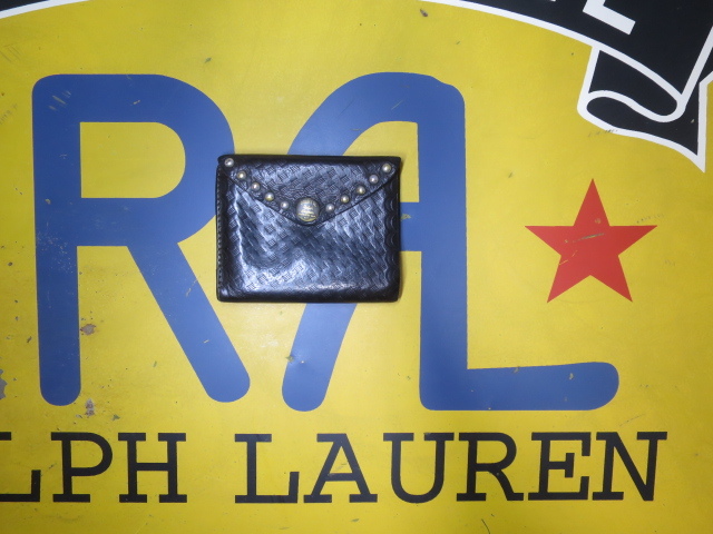 RRL スタッズ レザー ウォレット ダブルアールエル 二つ折り RRL スタッズ レザー ウォレット ダブルアールエル 二つ折り