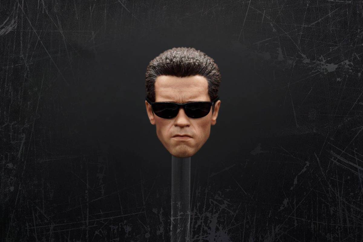  free shipping TBLeague1/6 scale man element body exclusive use head parts Terminator shuwarutsenega-. sunglasses attaching 