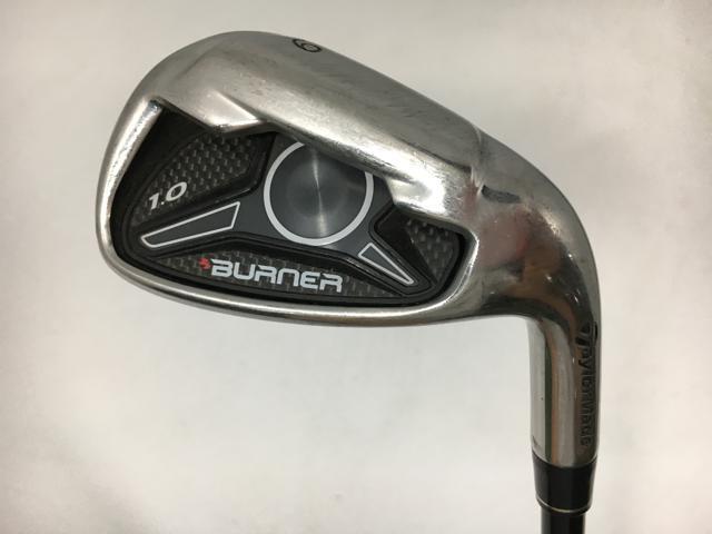 即決 中古 (3本)バーナー 1.0 アイアン (アジアモデル) 9.P.S BURNER SUPERFAST FUBUKI 50 選択なし R_画像1