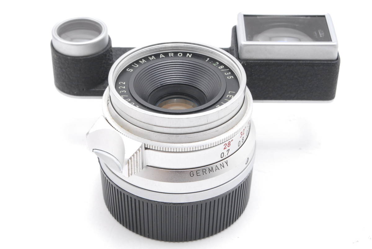 [A品]Leica SUMMARON M 35mm F2.8 メガネ★キャップ★ズマロン★2066_画像8