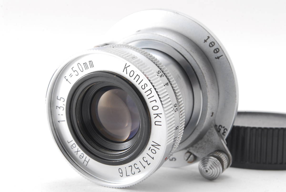 新発売 50mm Industar-22 沈胴型 分解清掃済 f3.5 17 Elmar Leica