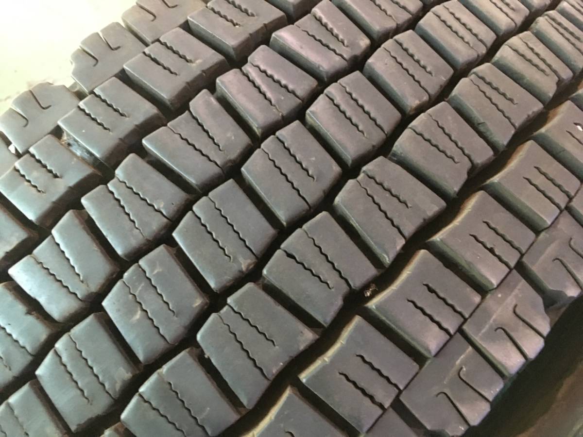 x719-3-8 ☆265/70R19.5 15‐17㎜ 2本! SP081 ダンロップ 2019/2021年