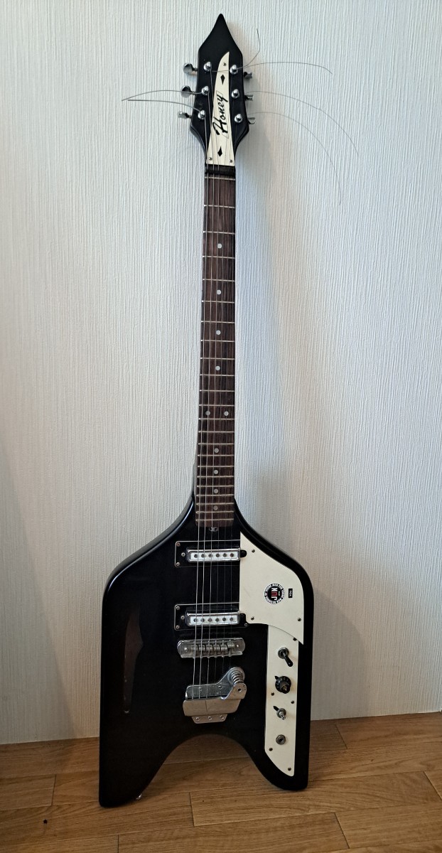 Yahoo!オークション - 60's honey JET-68 ギター ヴィンテージ Yahoo!オークション - 60's honey JET-68 ギター ヴィンテージ