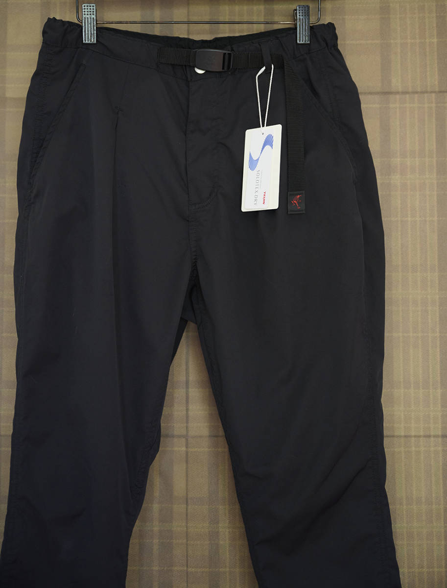 今期超美品 GRAMICCI × nonnative WALKER EASY PANTS POLY TWILL STRETCH SOLOTEX by GRAMICCI BLACK SIZE 0 定価¥29480-