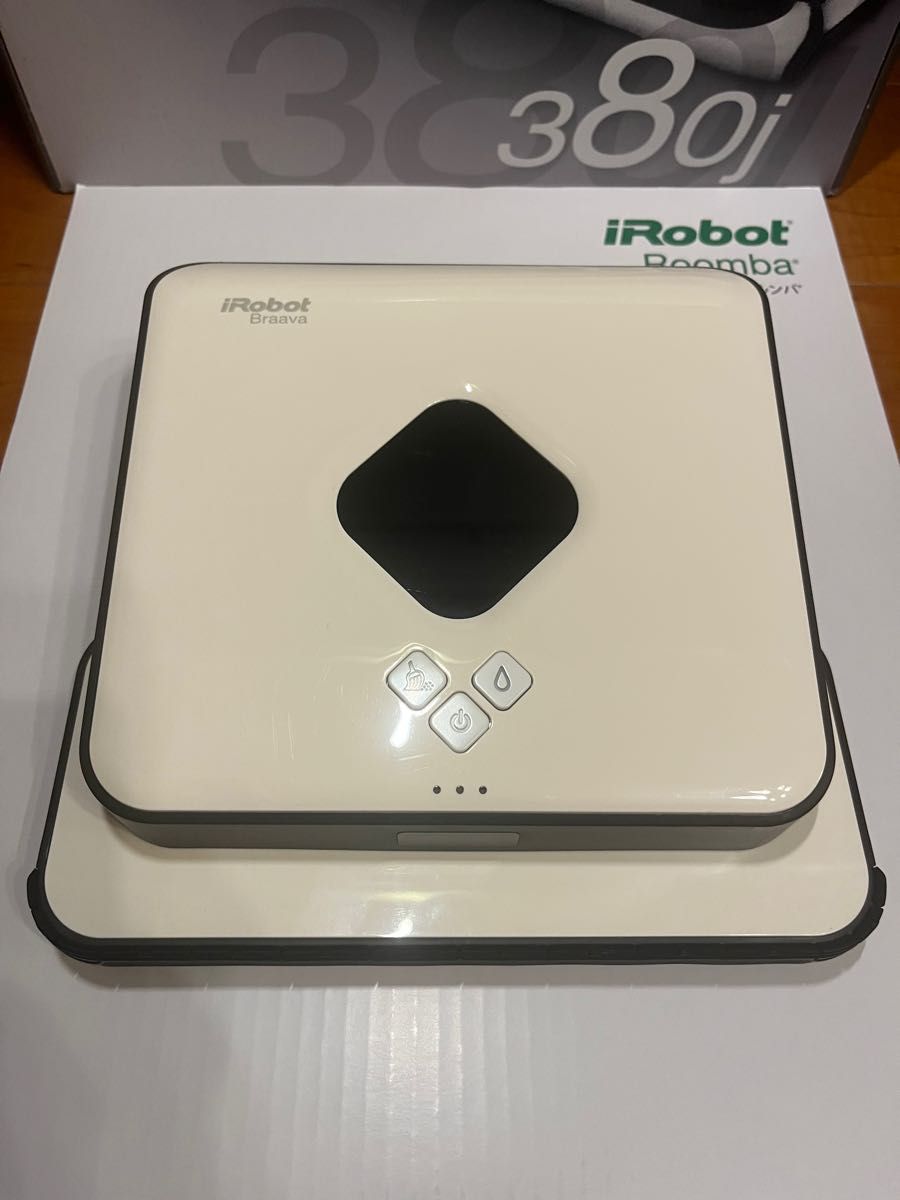 24時間以内・送料無料・匿名配送　iRobotブラーバ380j ロボット掃除機　アレルギー対策　赤ちゃん　ペット　節約　コードレス