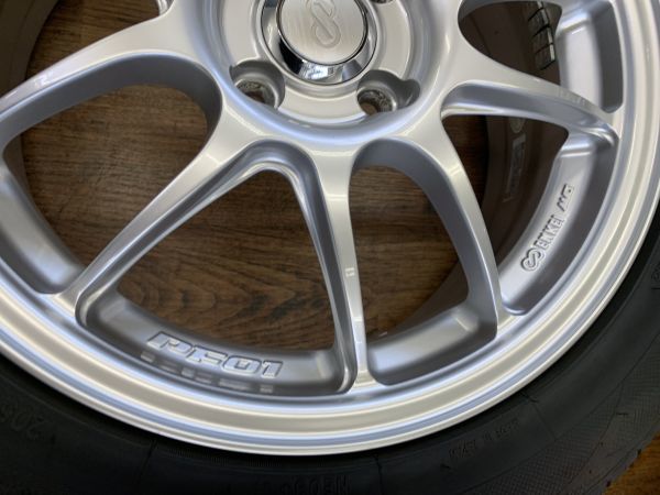 §美品!エンケイ パフォーマンスライン PF01 16X6.5J+42 100-4H TOYO 205/50R16(205/50-16)夏 アクア/ヤリス/MAZDA2/デミオ/ノート 等_画像5