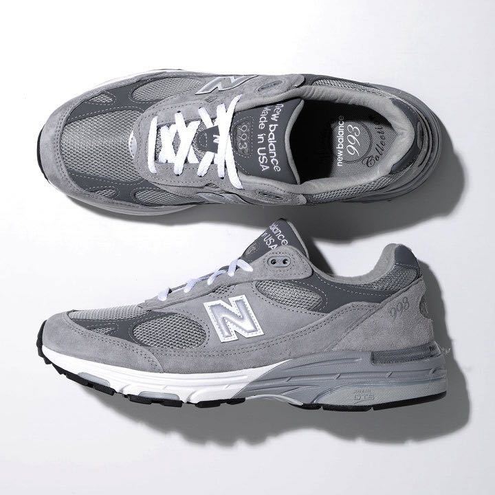 美品】new balance 990 v4 25cm US7 グレー-